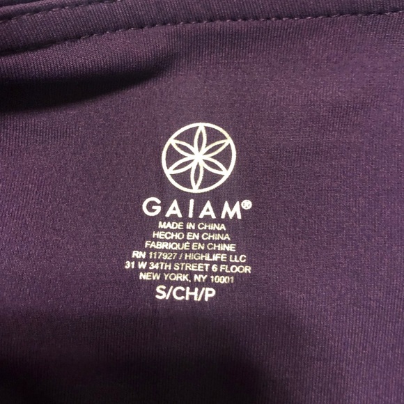 Purple Gaiam Leggings - Picture 4 of 6